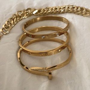 The Styled Collection bracelets.